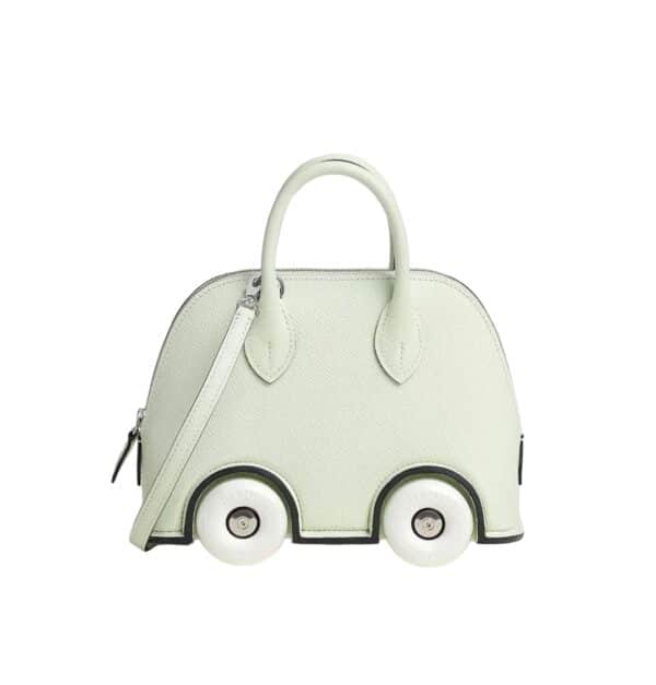 Hermes Mini Bolide on wheels Vert fizz